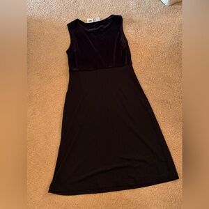 Dkny black dress right above knee